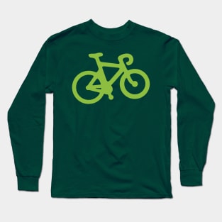 Green Bike Long Sleeve T-Shirt